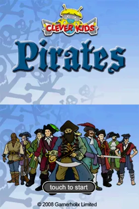 Clever Kids - Pirates (Europe) screen shot title